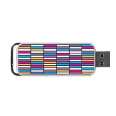 Color Grid 01 Portable Usb Flash (one Side) by jumpercat