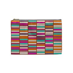 Color Grid 02 Cosmetic Bag (medium)  by jumpercat