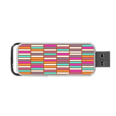 Color Grid 02 Portable Usb Flash (one Side) by jumpercat