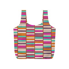 Color Grid 02 Full Print Recycle Bags (s)  by jumpercat