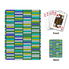 Color Grid 03 Playing Card