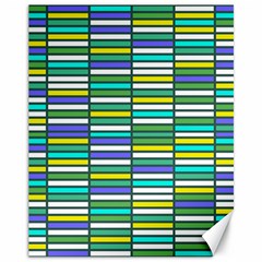 Color Grid 03 Canvas 11  X 14  
