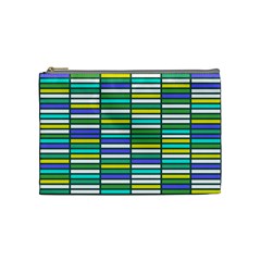 Color Grid 03 Cosmetic Bag (medium) 