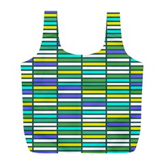 Color Grid 03 Full Print Recycle Bags (l)  by jumpercat