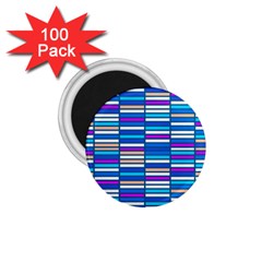 Color Grid 04 1 75  Magnets (100 Pack) 
