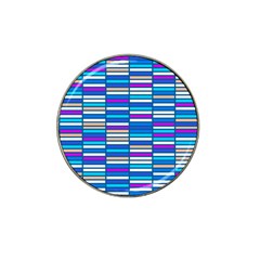 Color Grid 04 Hat Clip Ball Marker (4 Pack)