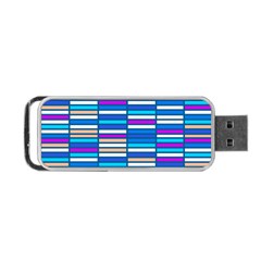 Color Grid 04 Portable Usb Flash (one Side) by jumpercat