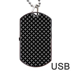 White Cross Dog Tag Usb Flash (one Side) by jumpercat