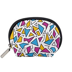 Retro Shapes 01 Accessory Pouches (small)  by jumpercat