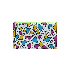 Retro Shapes 01 Cosmetic Bag (xs) by jumpercat
