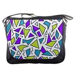 Retro Shapes 02 Messenger Bags by jumpercat