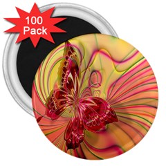 Arrangement Butterfly Aesthetics 3  Magnets (100 Pack) by Celenk