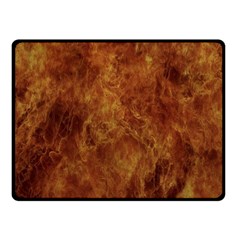 Abstract Flames Fire Hot Fleece Blanket (small) by Celenk