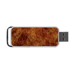 Abstract Flames Fire Hot Portable Usb Flash (two Sides) by Celenk