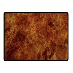 Abstract Flames Fire Hot Double Sided Fleece Blanket (small)  by Celenk