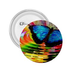 Blue Morphofalter Butterfly Insect 2 25  Buttons by Celenk