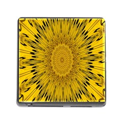 Pattern Petals Pipes Plants Memory Card Reader (square) by Celenk