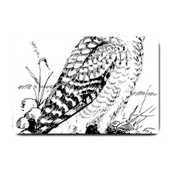 Animal Bird Forest Nature Owl Small Doormat 