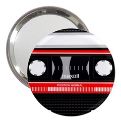 Compact Cassette Musicassette Mc 3  Handbag Mirrors by Celenk