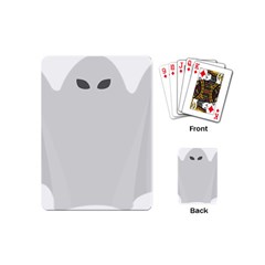 Ghost Halloween Spooky Horror Fear Playing Cards (mini)  by Celenk