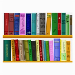 Shelf Books Library Reading Large Glasses Cloth by Celenk