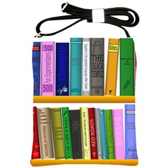 Shelf Books Library Reading Shoulder Sling Bags by Celenk