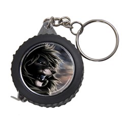 Angry Lion Digital Art Hd Measuring Tape by Celenk