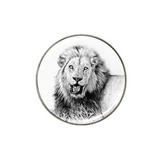 Lion Wildlife Art And Illustration Pencil Hat Clip Ball Marker by Celenk