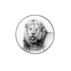 Lion Wildlife Art And Illustration Pencil Hat Clip Ball Marker (10 Pack) by Celenk