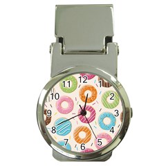 Colored Doughnuts Pattern Money Clip Watches by Bigfootshirtshop