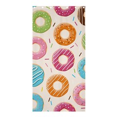 Colored Doughnuts Pattern Shower Curtain 36  X 72  (stall) 