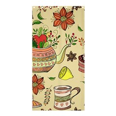 Colored Afternoon Tea Pattern Shower Curtain 36  X 72  (stall)  by Bigfootshirtshop