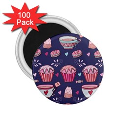 Afternoon Tea And Sweets 2.25  Magnets (100 pack) 