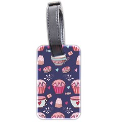 Afternoon Tea And Sweets Luggage Tags (Two Sides)