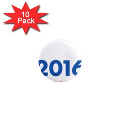 Wtf? 2016 1  Mini Magnet (10 Pack)  by dreiser