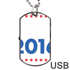 Wtf? 2016 Dog Tag Usb Flash (one Side) by dreiser