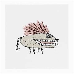 Monster Rat Hand Draw Illustration Medium Glasses Cloth (2-side) by dflcprints