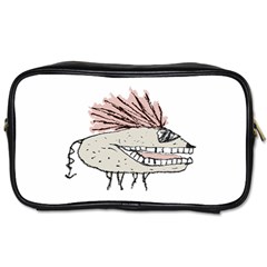 Monster Rat Hand Draw Illustration Toiletries Bags 2-side by dflcprints