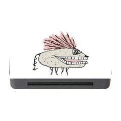 Monster Rat Hand Draw Illustration Memory Card Reader With Cf by dflcprints