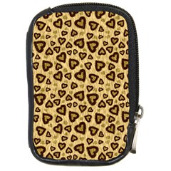 Leopard Heart 01 Compact Camera Cases by jumpercat