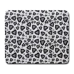 Leopard Heart 02 Large Mousepads by jumpercat