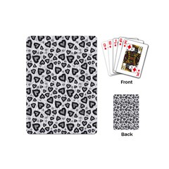 Leopard Heart 02 Playing Cards (mini)  by jumpercat