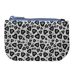 Leopard Heart 02 Large Coin Purse by jumpercat