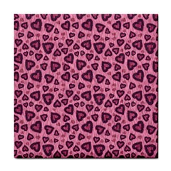 Leopard Heart 03 Tile Coasters by jumpercat