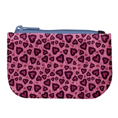 Leopard Heart 03 Large Coin Purse by jumpercat