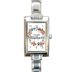 Choose Kidness Rectangle Italian Charm Watch by SweetLittlePrint