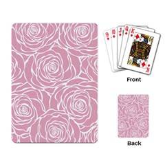 Pink Peonies Playing Card by NouveauDesign