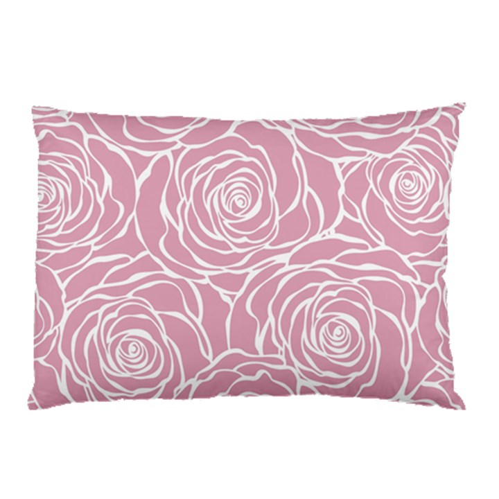 pink peonies Pillow Case (Two Sides)