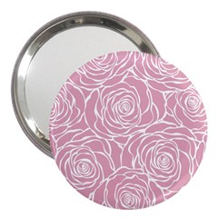 Pink Peonies 3  Handbag Mirrors by NouveauDesign