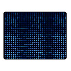 Sci Fi Tech Circuit Fleece Blanket (Small)